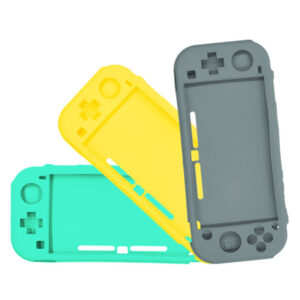 Geel siliconen shell beschermhoes voor Nintendo Switch Lite