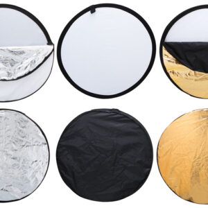 Reflectiescherm 5-in-1 110cm met etui - gloednieuw