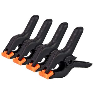 4 stuk Fotografie Heavy Duty Mousseline Klemmen Fotostudio Booth Achtergrond Stand Clip Vaste