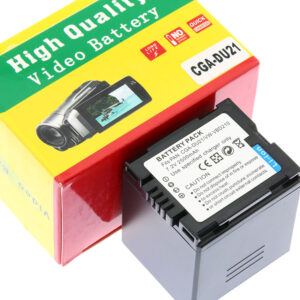 Camera Batterij Accu CGA-DU21 VW-VBD210 2500mAh voor Panasonic