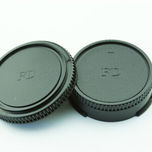 Achterdop+Bodydop (2 stuk) voor Canon FD mount camera lens