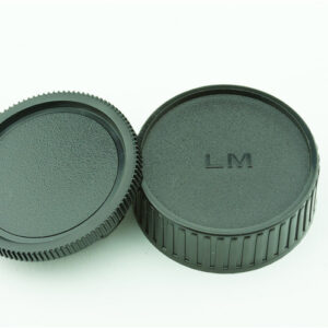 Achterdop+Bodydop (2 stuk) voor Leica M mount camera lens