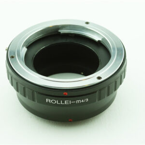 Adapter QBM-M4/3 voor Rollei Lens-Micro M4/3 M43 mount Camera