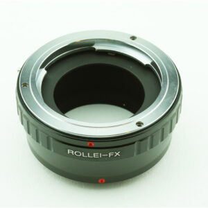 Adapter QBM-Fuji FX voor Rollei Lens - Fujifilm X mount Camera