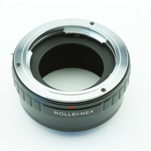 Adapter QBM-NEX voor Rollei Voigtlander Lens-Sony NEX A7 FE mount Camera
