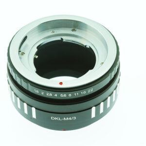 Adapter DKL-M4/3 voor DKL Lens - Micro M43 Olympus Camera