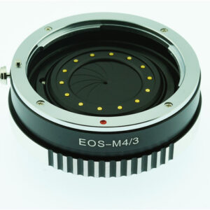 Adapter EF-M4/3 met aperture voor Canon EF Lens-Micro M43 Camera