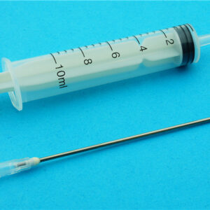 2 stuk Injectiespuit met lange flat naald 10ml voor parfum printerinkt