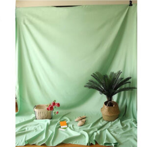 Photo Studio Fotografie Achtergrond Doek Props Portret Fotografie 1.5*1M licht groen