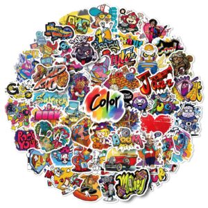 50 stuk straatkunst Cartoon stickers voor kinderen en volwassenen Beloningsstickers Journal Laptop Telefoon Stickers