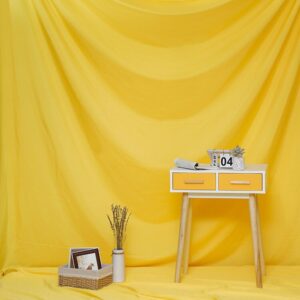 Photo Studio Fotografie Achtergrond Doek Props Portret Fotografie 2*3M geel