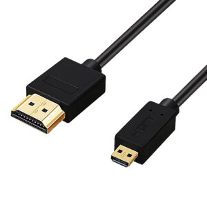 Micro Hdmi Naar Hdmi Kabel Vergulde 2.0 3D 1080P Raspberry Pi 5 High Speed Hdmi Kabel Adapter 1M